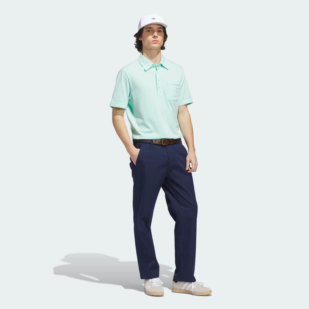 Detalle de Polo Originals Archive Pocket Verde de Adidas