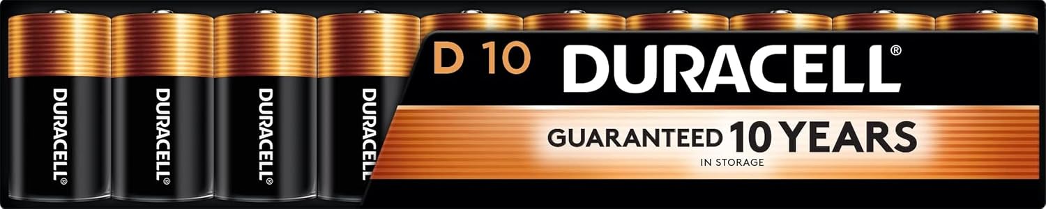 Detalle de Duracell D Batteries, 10 Count