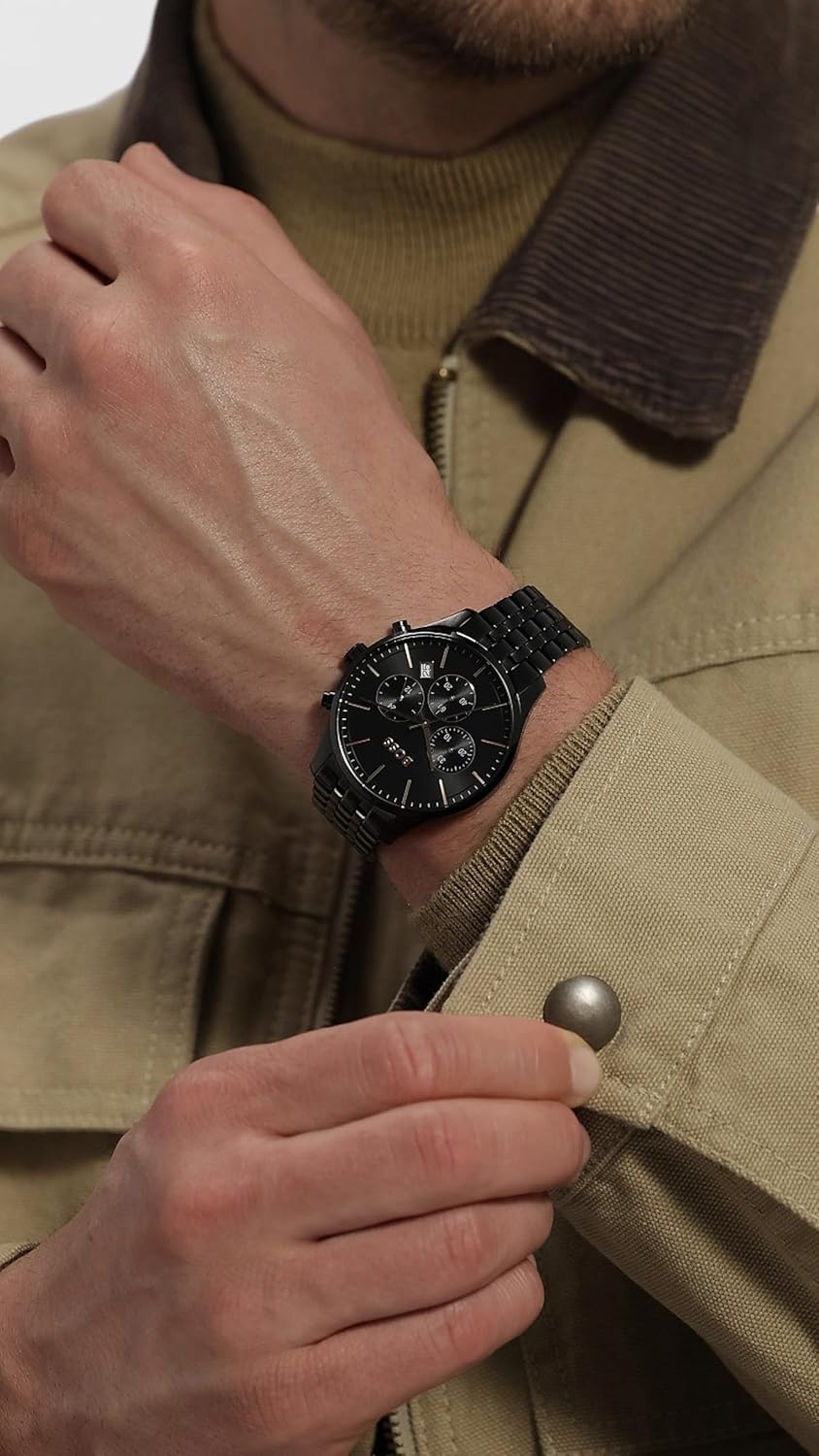 Thumbnail 6 de BOSS Avery Orologio Cronografo al Quarzo da Uomo – Collezione Avery, cinturino in acciaio inox o pelle