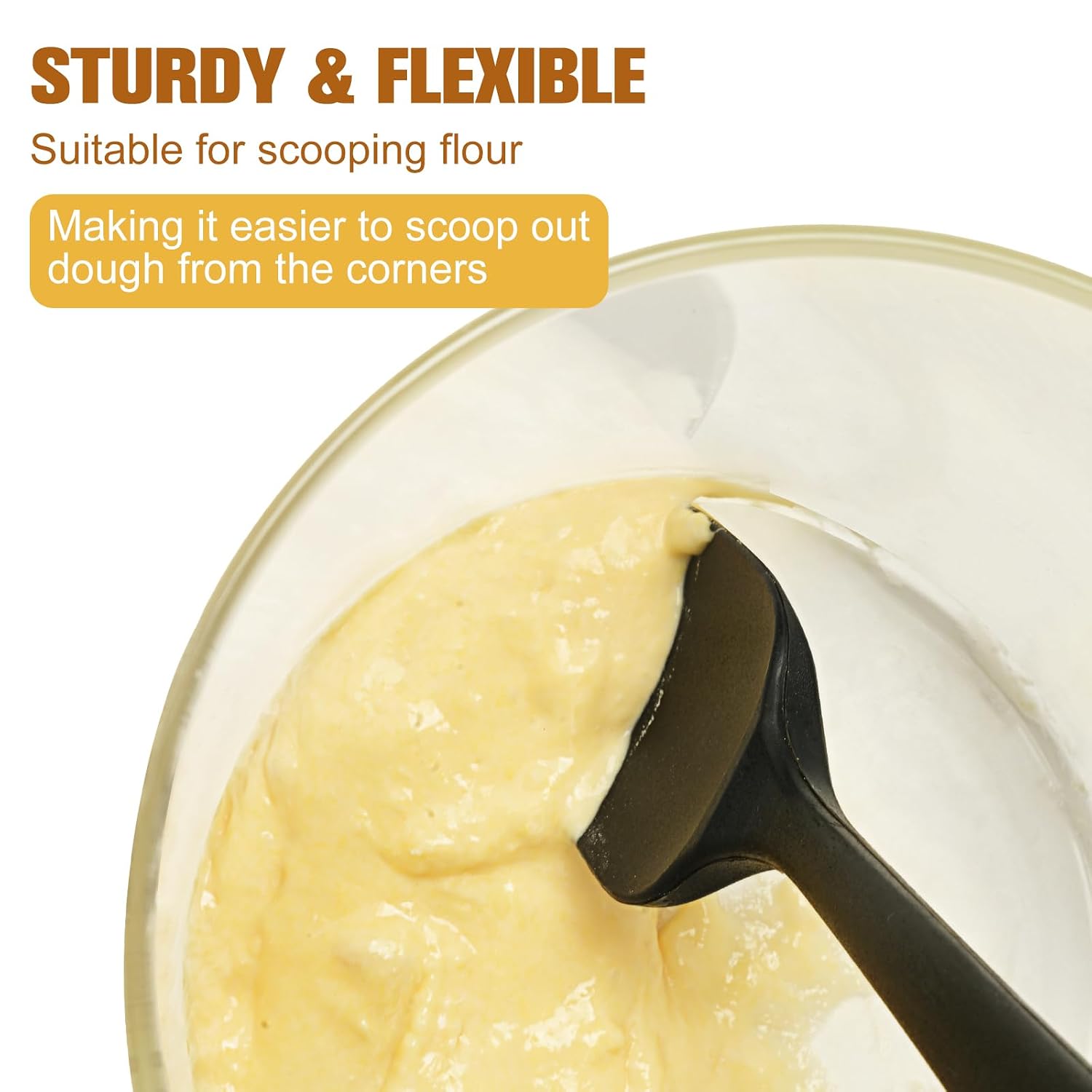 Thumbnail 2 de Rakovar 50oz Sourdough Starter Kit with Wide-Mouth Glass Jar and Feeding Tools