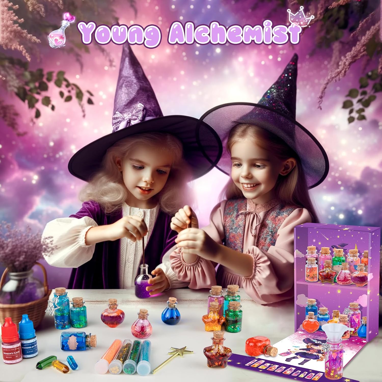 Thumbnail 2 de Fairy Maker FairyMaker Potion Making Kit for Kids (Ages 6–10+) with Recipe Book, Potion Bottles & Accessories