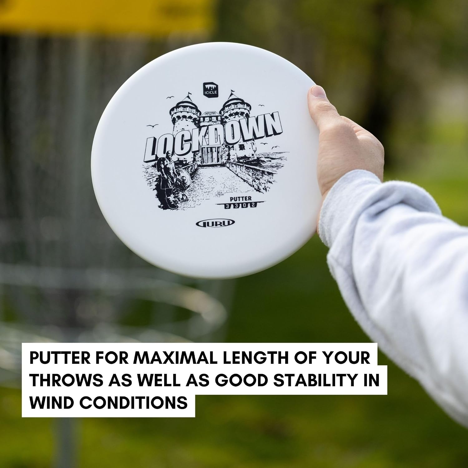 Detalle de Guru Disc Golf Starter Set : 3 disques pour débuter le disc golf en extérieur