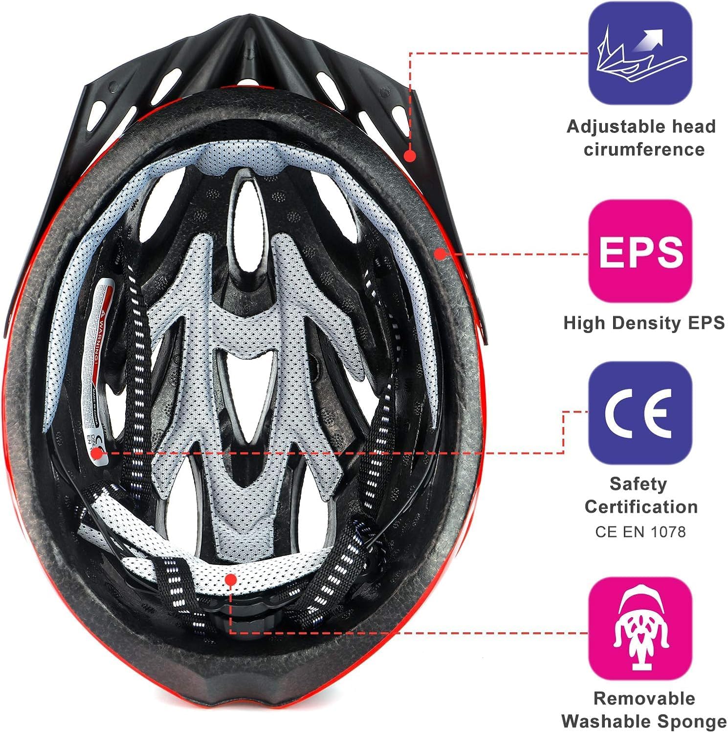 Detalle 2 de RaMokey Cycle Helmet 18-vent