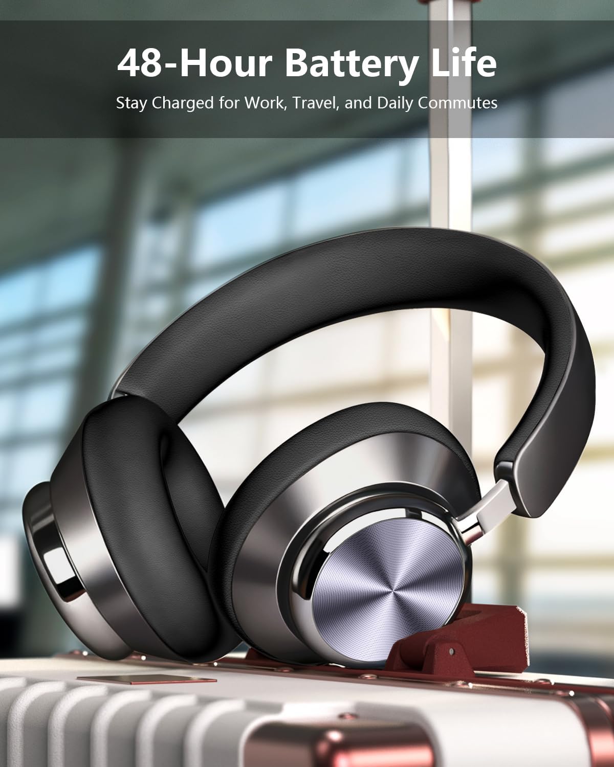 Thumbnail 6 de Wentronic Y03 Bluetooth headphones, 48‑hour playtime