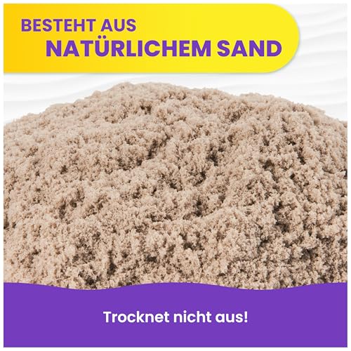 Thumbnail 2 de Kinetic Sand 907 g Naturbraun – sicher, kreativ und kindgerecht ab 3 Jahren