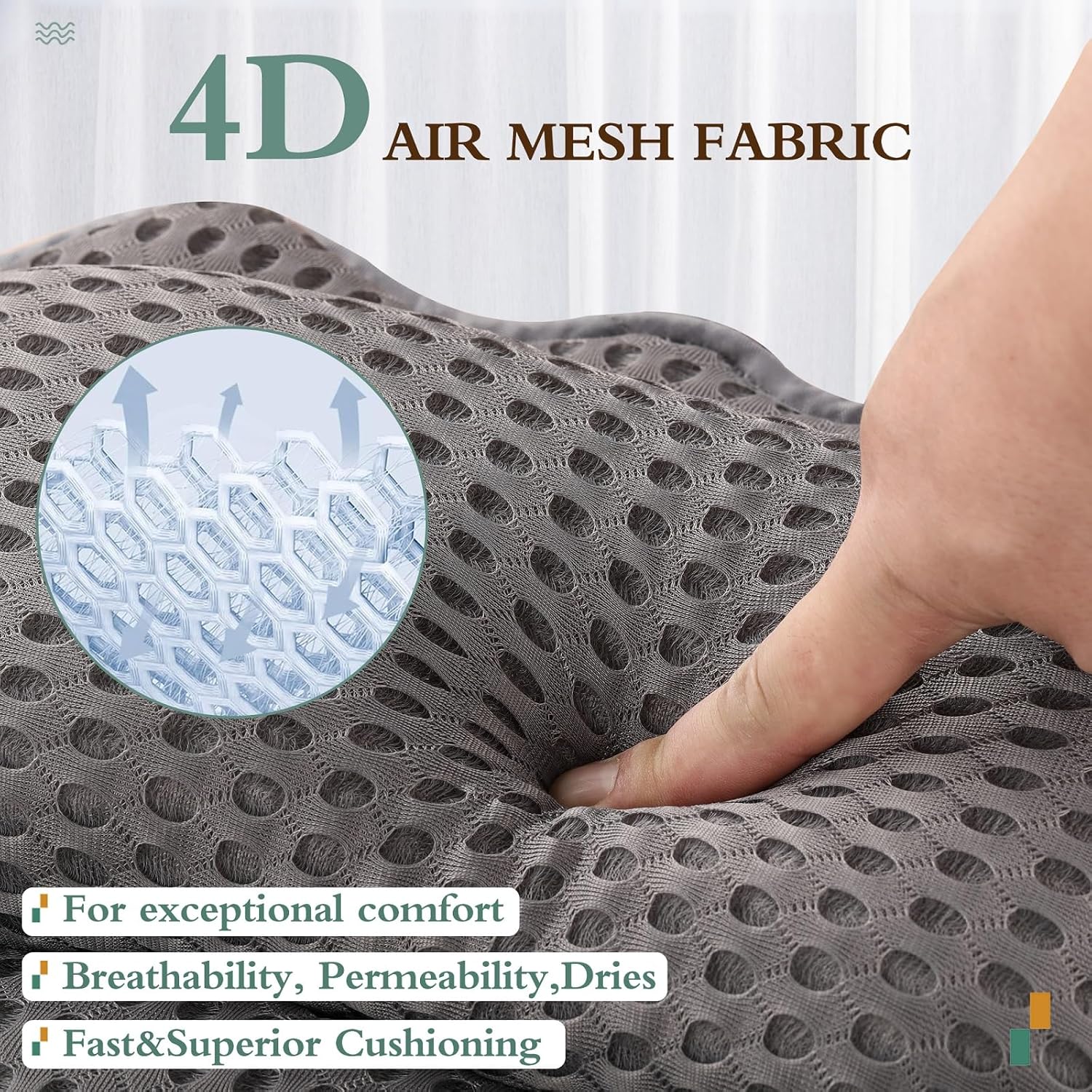 Detalle 2 de RUVINCE Ergonomic bath pillow with 6 suction cups