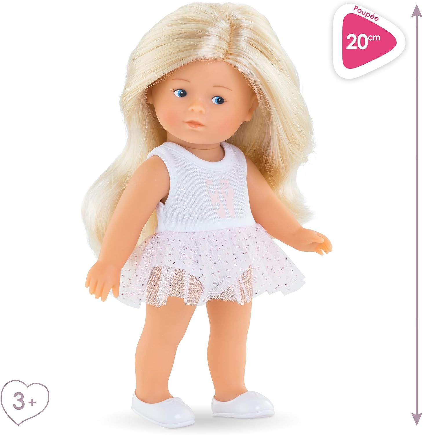 Thumbnail 1 de Corolle Mes Mini Corollines Rosy Ballerine, poupée 20 cm — dès 3 ans