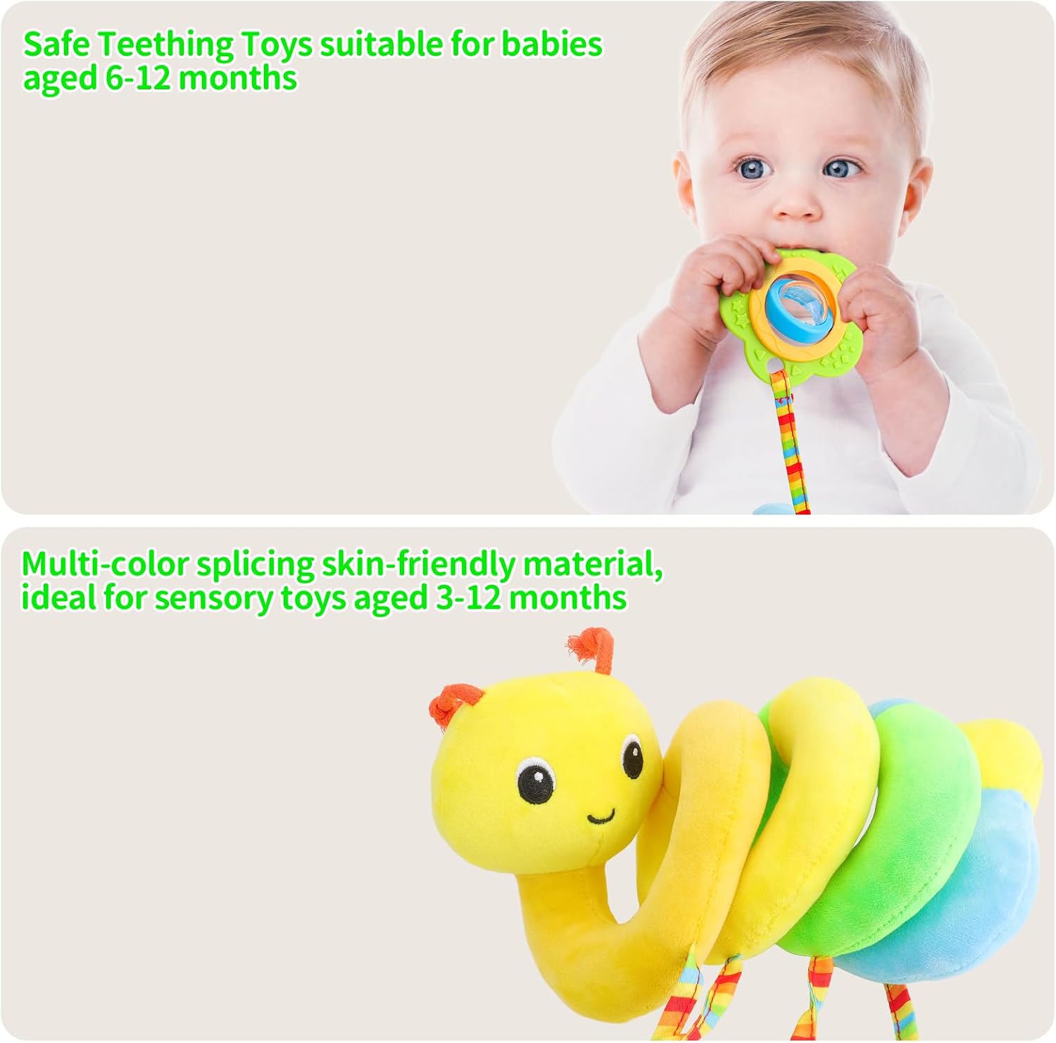 Thumbnail 4 de FPVERA Car Seat Toys 25.6 in baby play