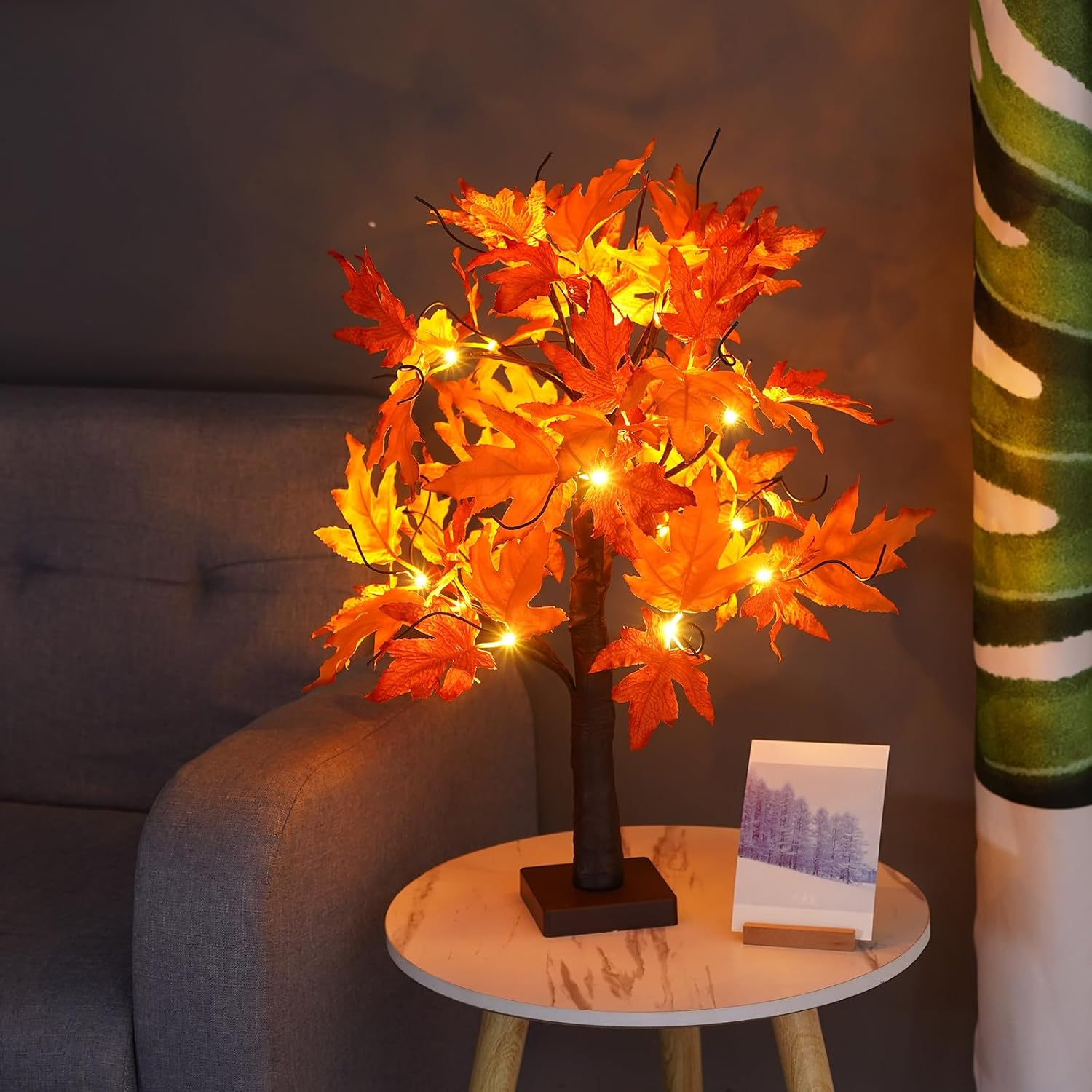 Detalle 2 de MEDOYOH Ahornbaum Licht mit 24 LEDs