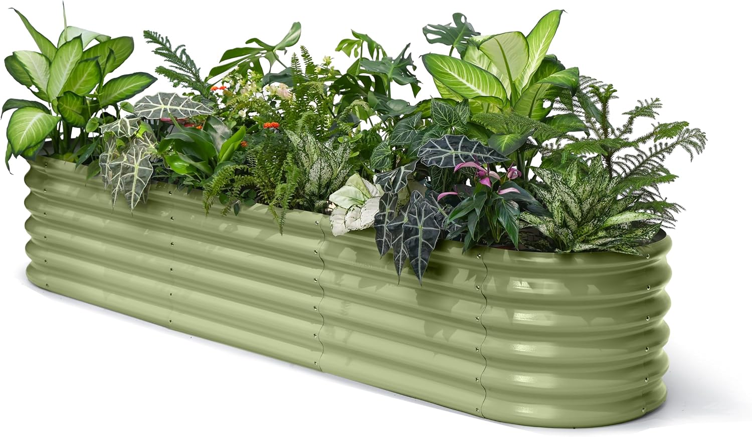 Detalle de Annoell Raised Garden Bed 8x2x1.5 ft