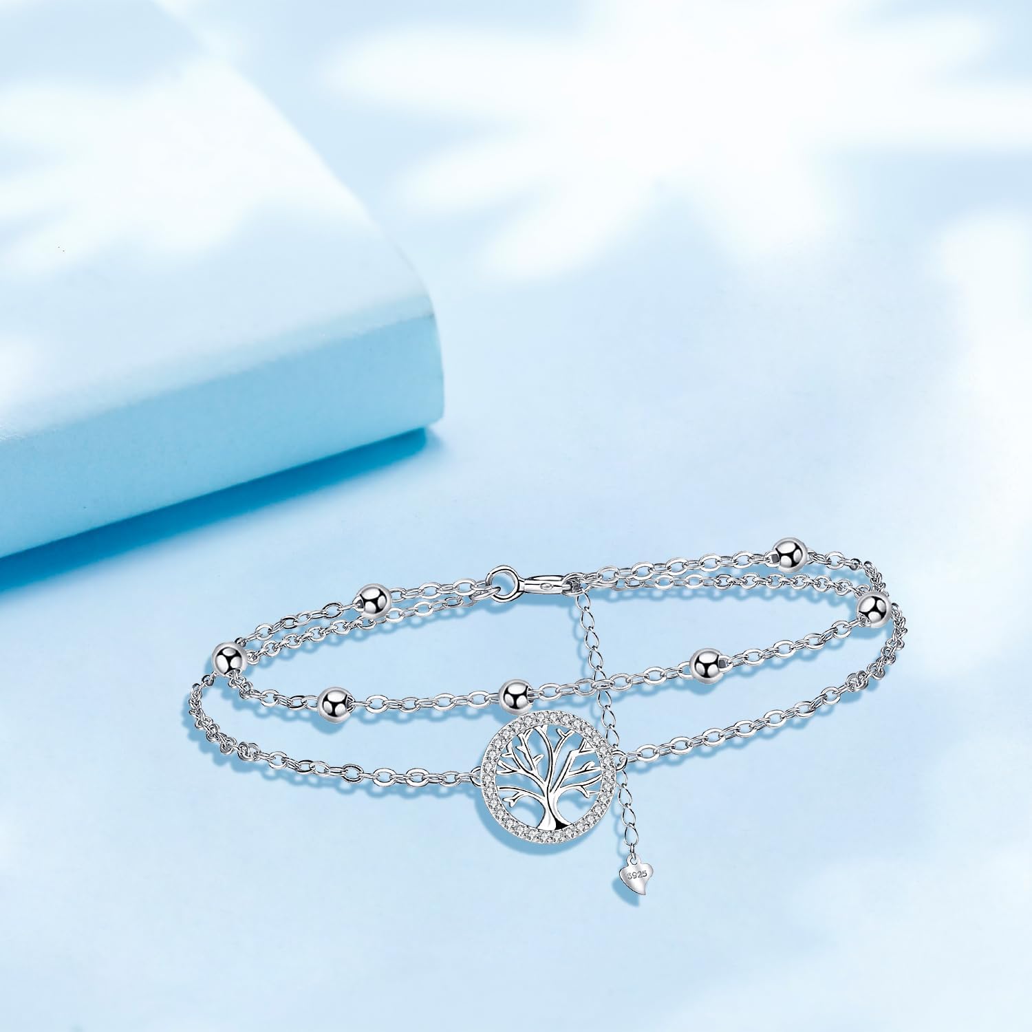 Thumbnail 3 de Bracelet Yinsen pour femme en argent sterling 925 (arbre de vie) — bijou cadeau