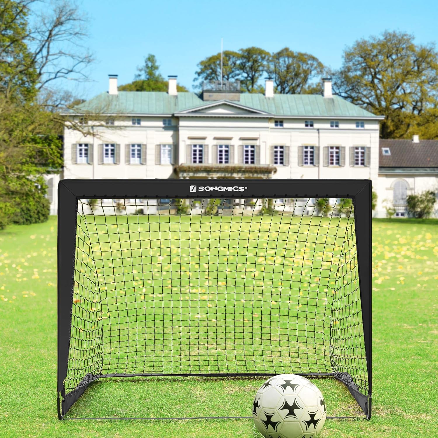 Thumbnail 3 de Lot de 2 cages de football pliables SONGMICS pour enfants – montage rapide et stabilité