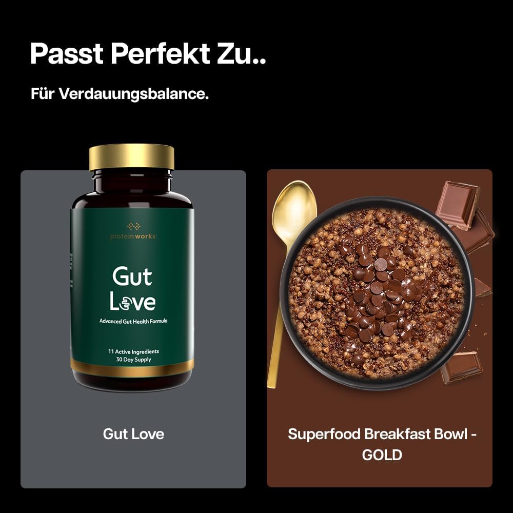Thumbnail 6 de Protein Works | Superfood Frühstück GOLD – Doppel-Schokolade, 1,2 kg, 20 Portionen