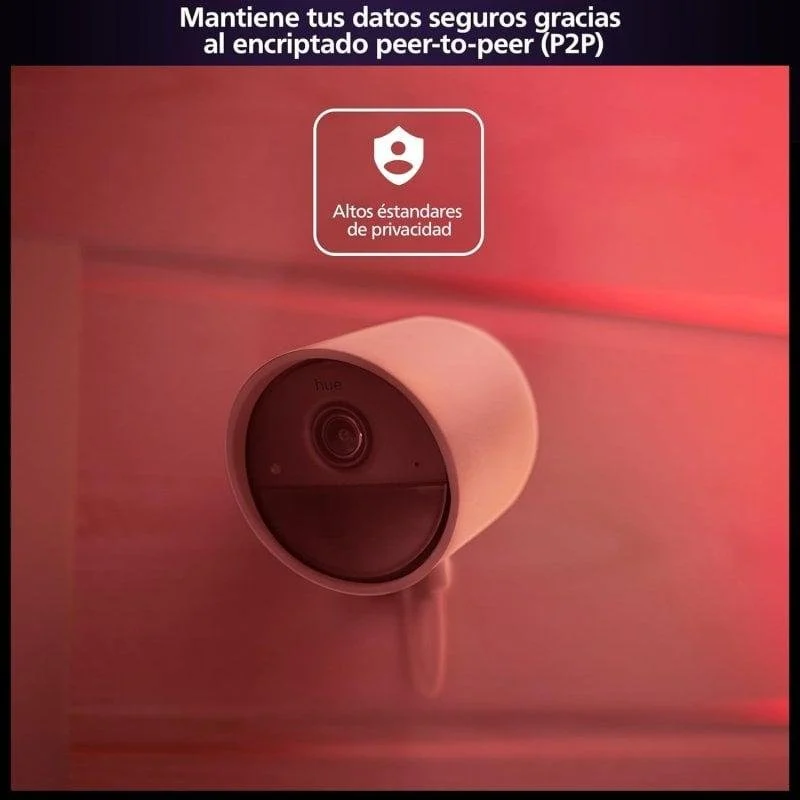 Detalle 2 de philips-hue Secure Starter Pack Cámara FullHD