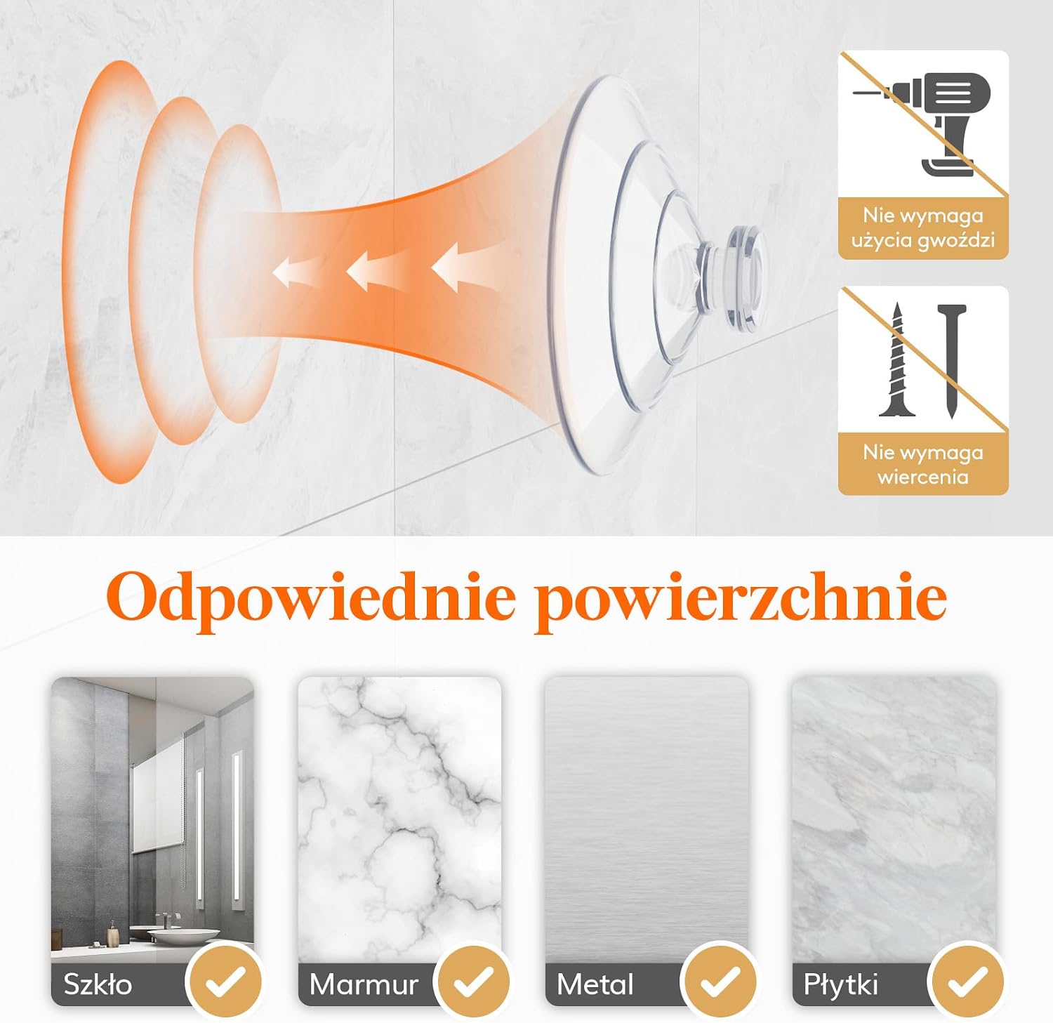 Detalle de Lifewit 24126 – przezroczysta półka okienna na rośliny 15 cali z przyssawkami
