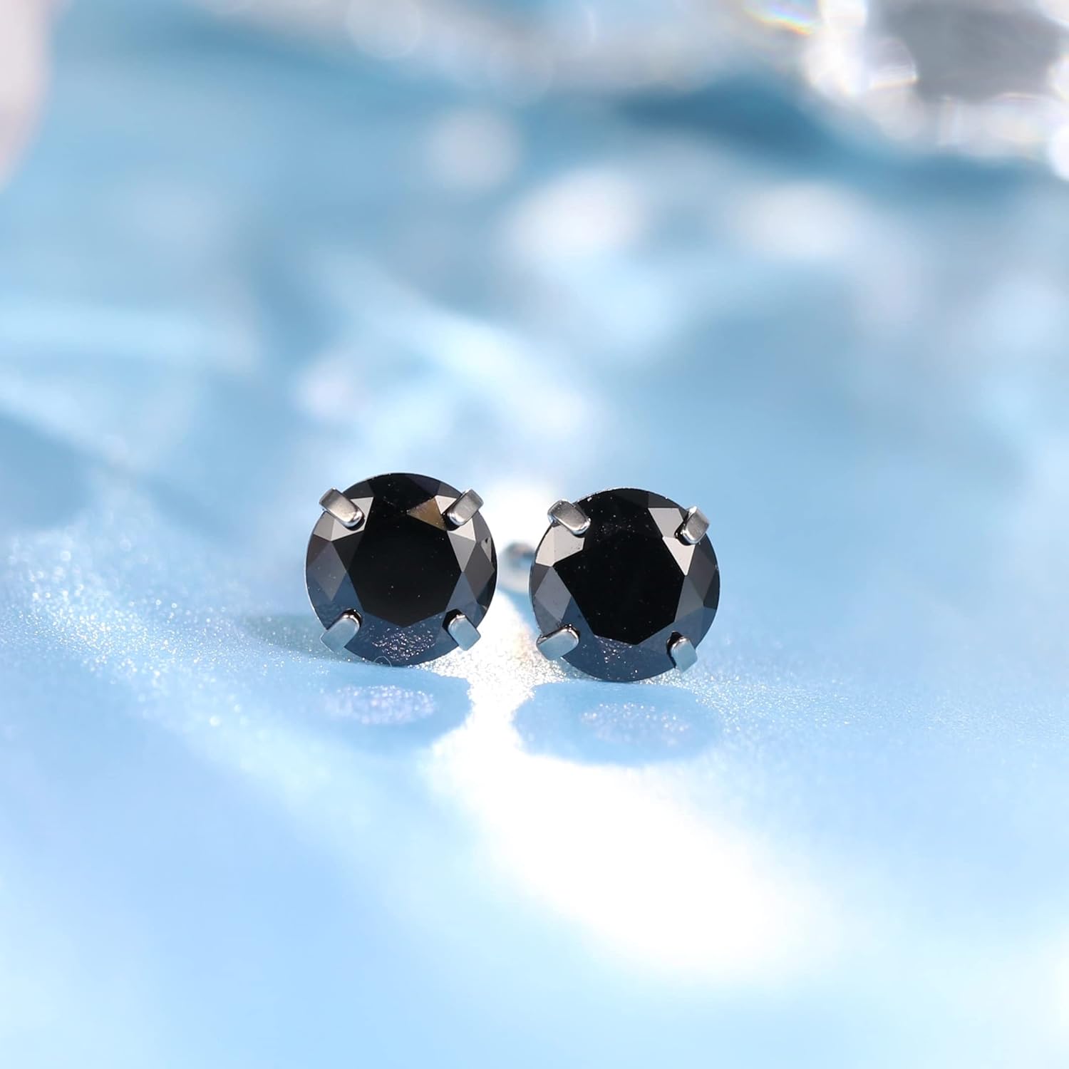 Thumbnail 6 de Limerencia Titan Ohrstecker – hypoallergen, 5 mm CZ, Titan G23 | Für empfindliche Ohren