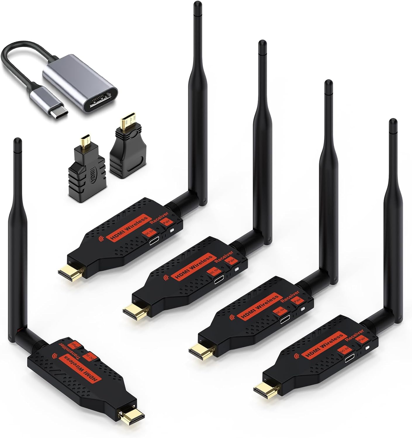 Thumbnail 6 de Wireless HDMI 1TX 2RX 330FT 4K Decode