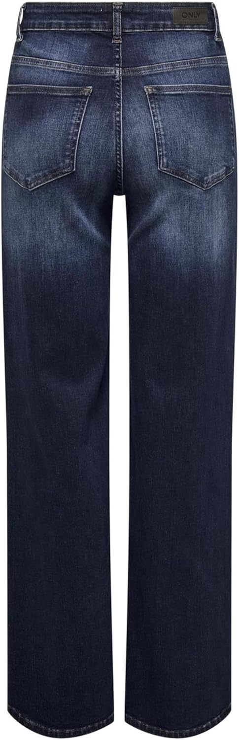 Thumbnail 3 de ONLY Wide Fit Jeans ONLMADISON vita alta gamba larga