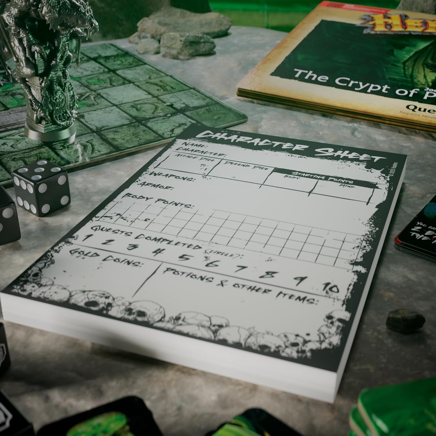 Thumbnail 6 de Avalon Hill HeroQuest Joe Manganiello’s The Crypt of Perpetual Darkness Quest Pack (English) – expansion for the HeroQuest Game System