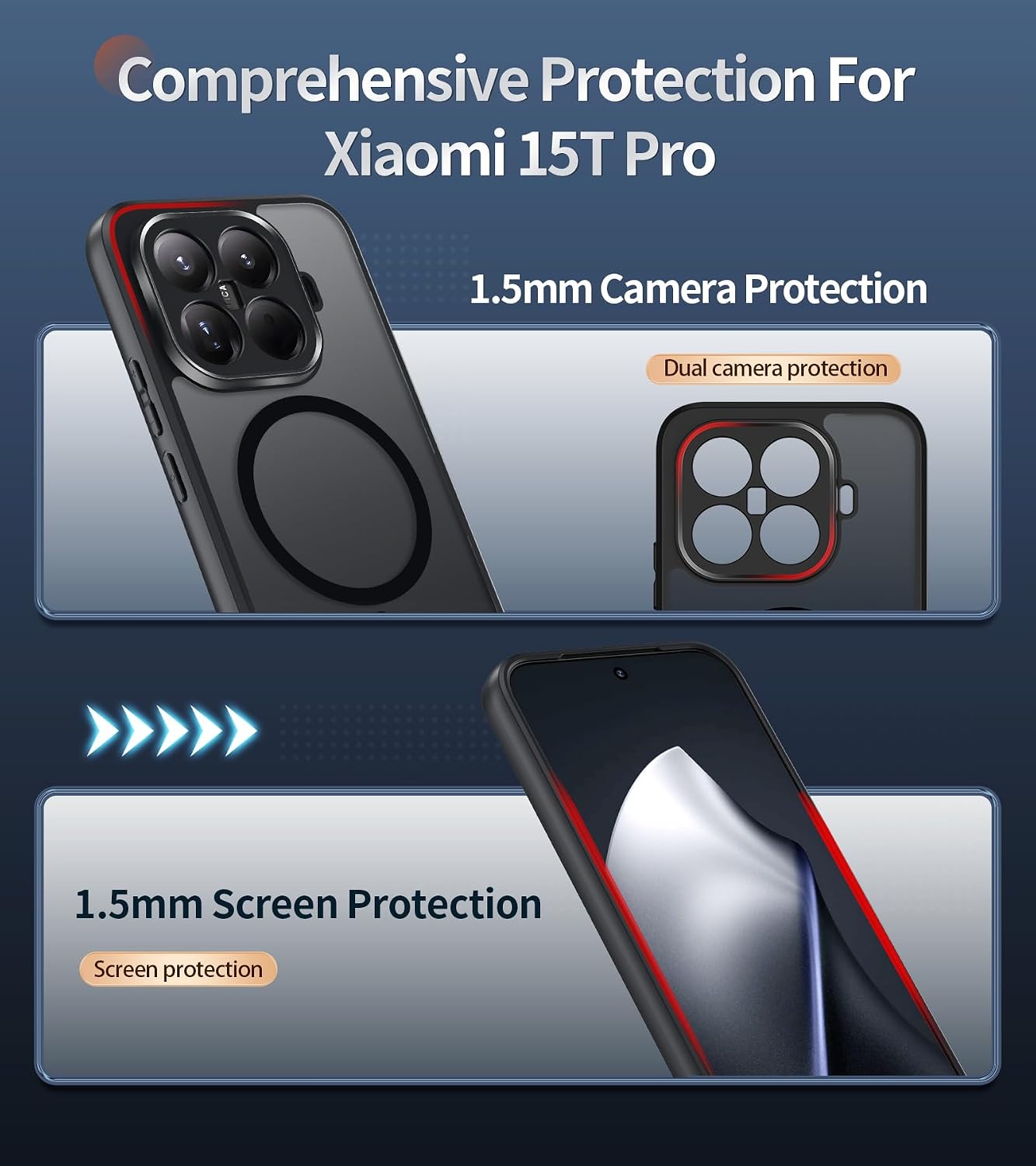 Thumbnail 4 de Opkiegrn Funda Xiaomi 15T Pro Magnética 9H
