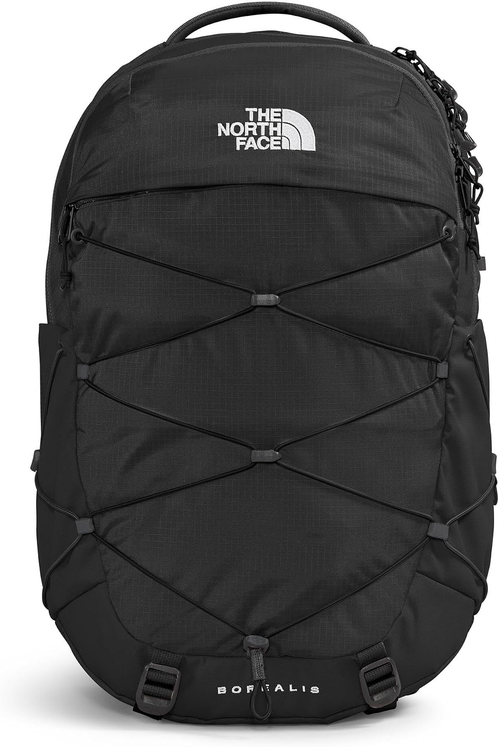 Detalle de The North Face Women's Borealis Backpack (Blk/Wht-NPF) — Everyday Comfort for Work, Classes, and Commutes