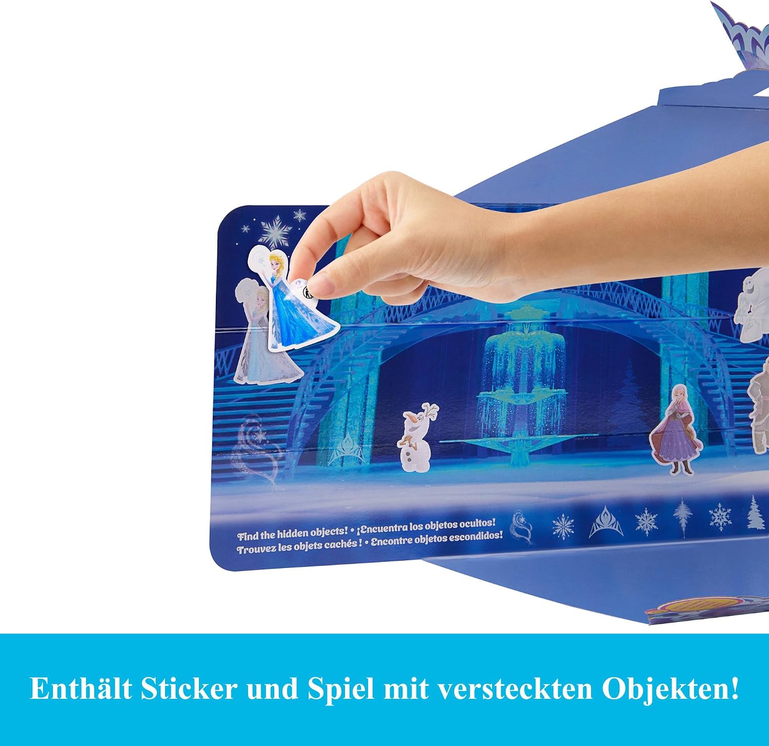 Thumbnail 4 de Mattel Disney Elsa Modepuppen-Set mit 11 Überraschungen
