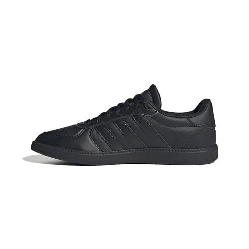 Detalle de adidas Women's Breaknet Sleek Shoes – Core Black/Core Black/Iron Met. (5 UK)