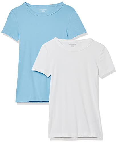 Detalle de Amazon Essentials T-Shirt femme, lot de 2