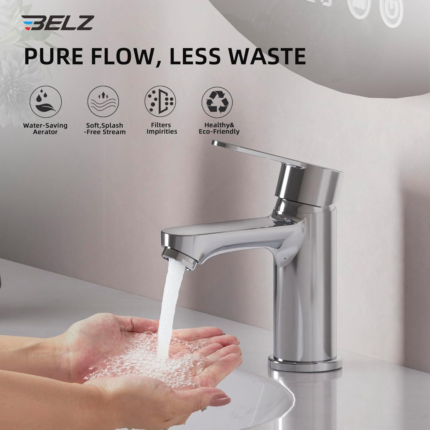 Thumbnail 5 de BELZ Modern Basin Mixer Tap 1-hole