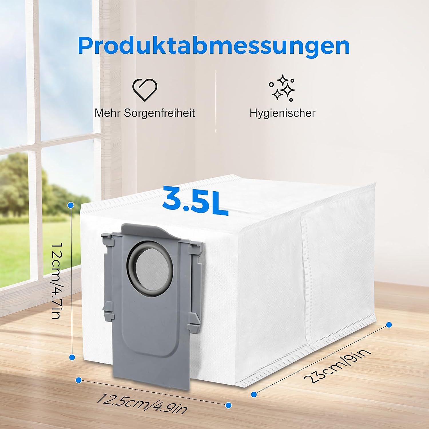 Thumbnail 2 de Roborock Staubbeutel S8 MaxV Ultra 14 Stück