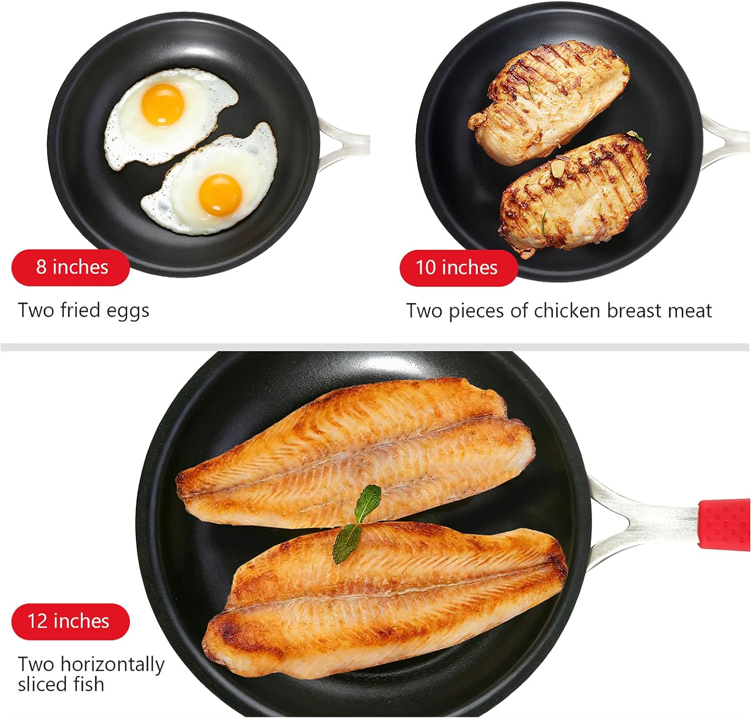 Detalle de Agerma 10-Inch Nonstick Frying Pan