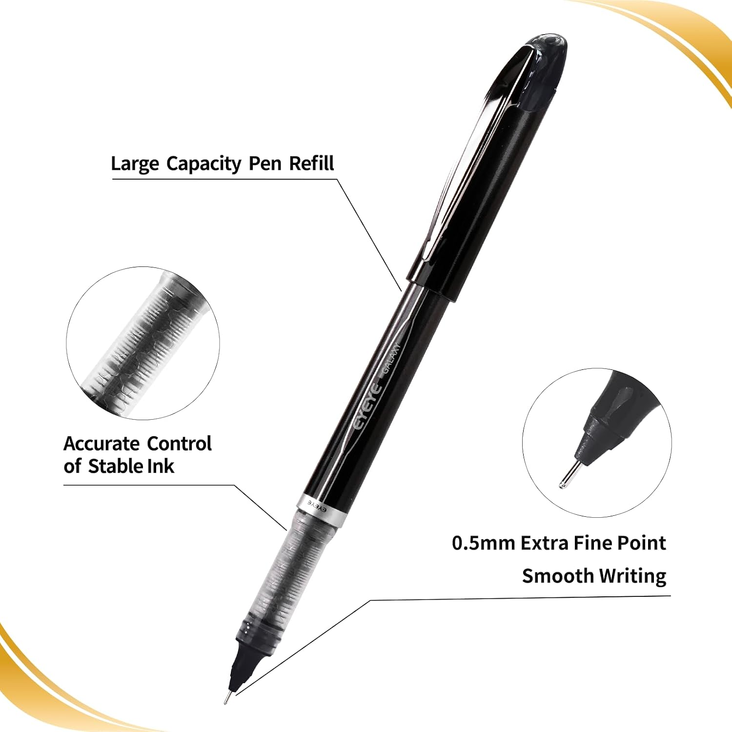 Detalle de EYEYE Rollerball Pens 0.5mm Tip