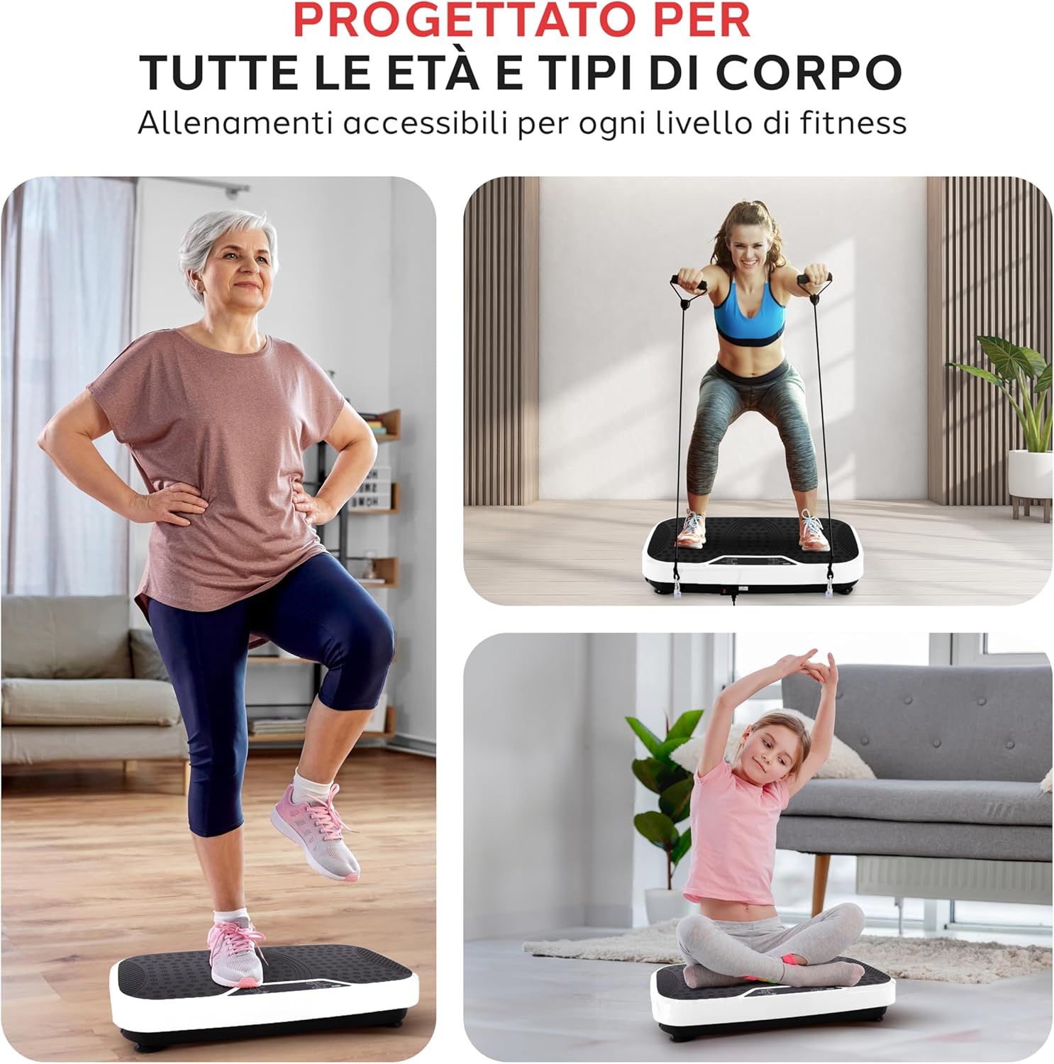 Thumbnail 4 de Hurtle Piattaforma Vibrante Fitness per allenamento vibrazione