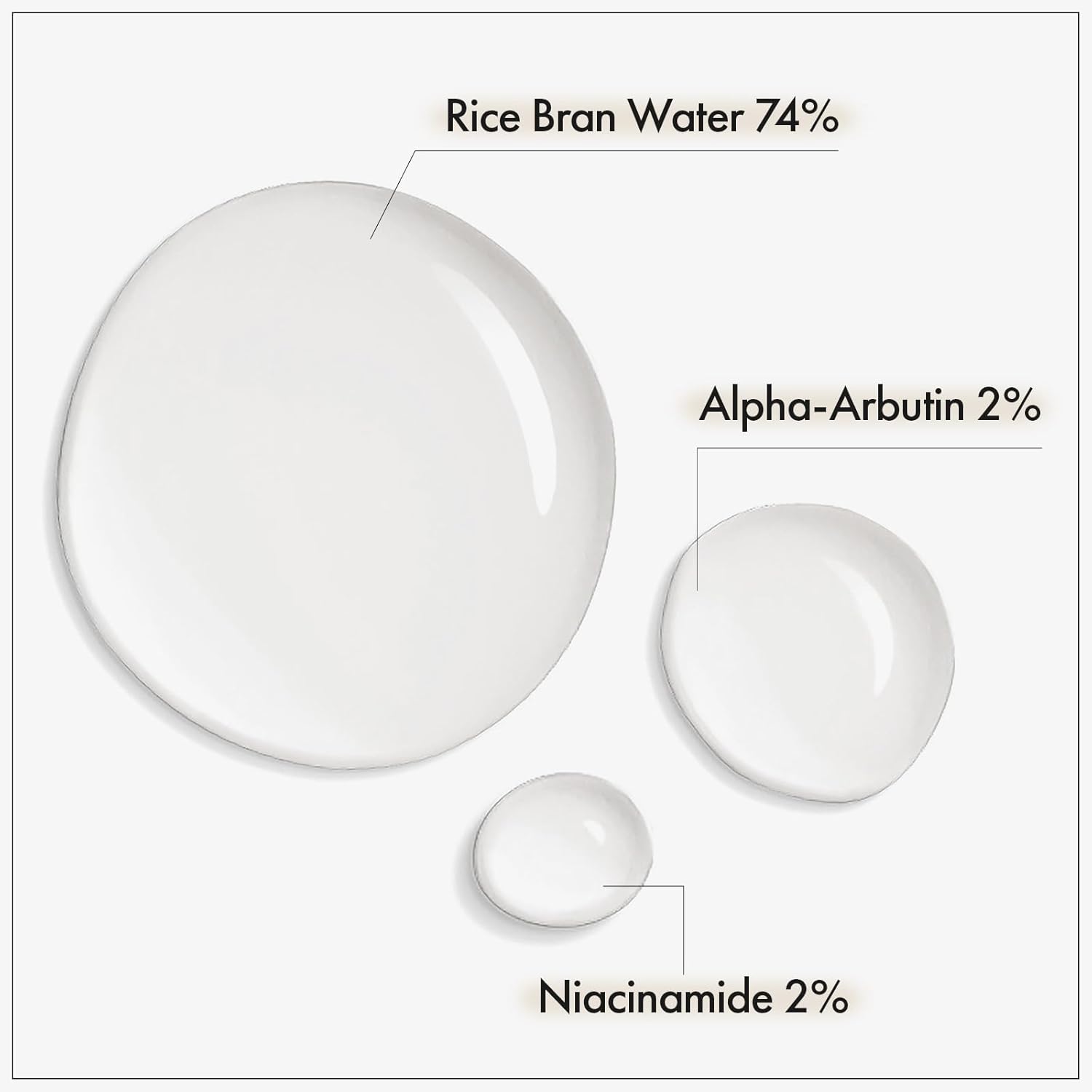 Detalle de TOSOWOONG Siero all’Alfa Arbutina 2% con Acqua di Riso (33 ml) per uniformare l’incarnato