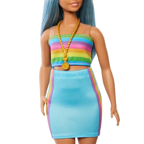 Thumbnail 4 de Barbie Fashionistas 218 - Muñeca Coleccionable 65 Aniversario 🌈