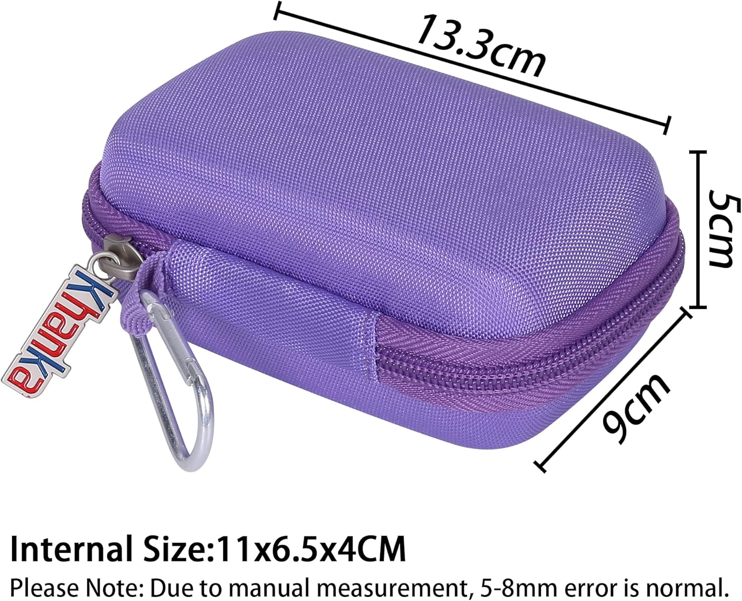 Thumbnail 3 de Khanka hard carrying case replacement for Anker MagGo power bank (Case only) – Purple
