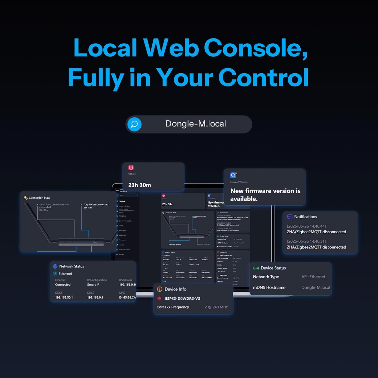 Thumbnail 3 de SONOFF Zigbee/Thread PoE Dongle Max Zigbee‑Stick ⌚