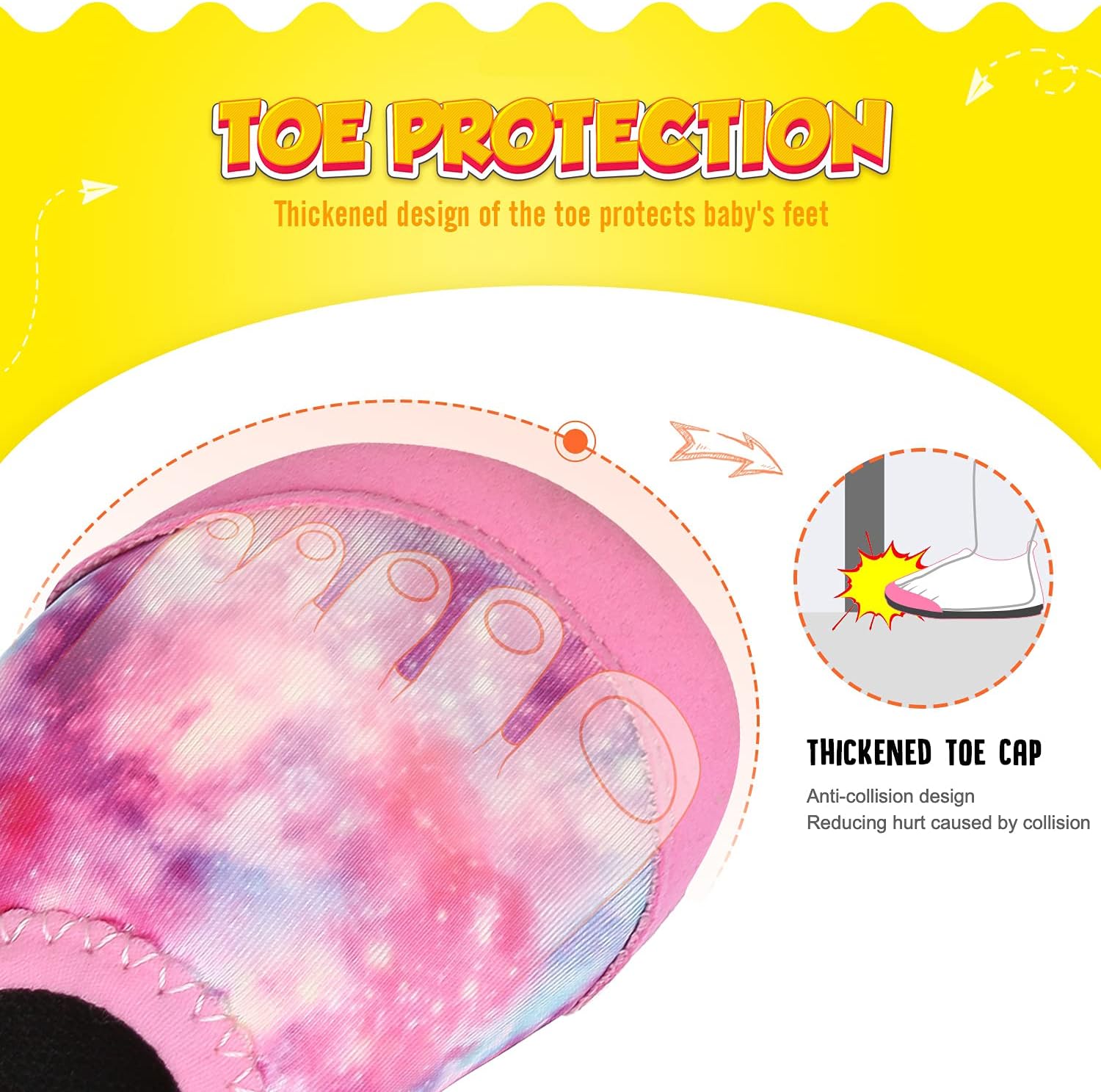 Thumbnail 1 de Yorgou Baby Water Shoes: Lightweight, Flexible Aqua Socks for Toddlers