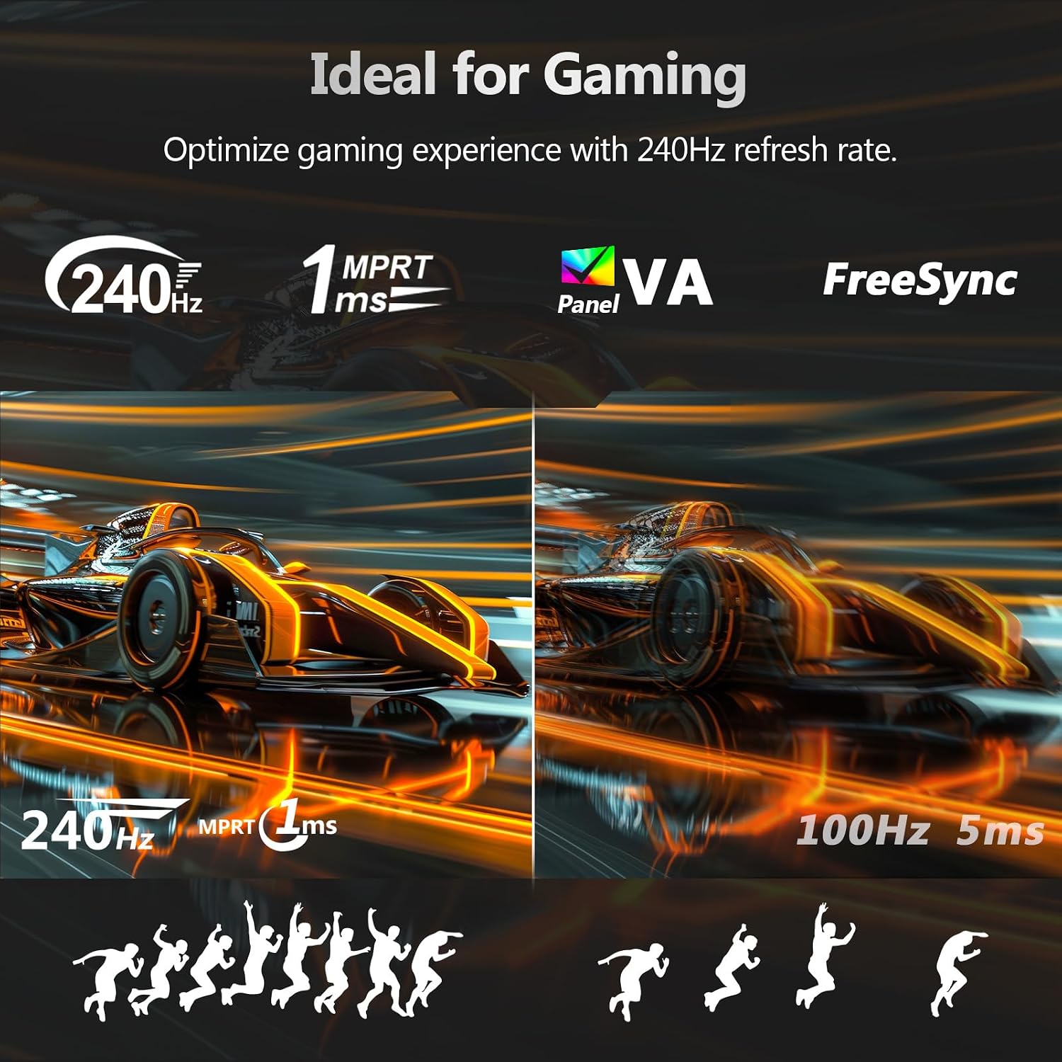 Thumbnail 3 de Z-Edge 32 Zoll Curved Gaming Monitor 240Hz 1ms