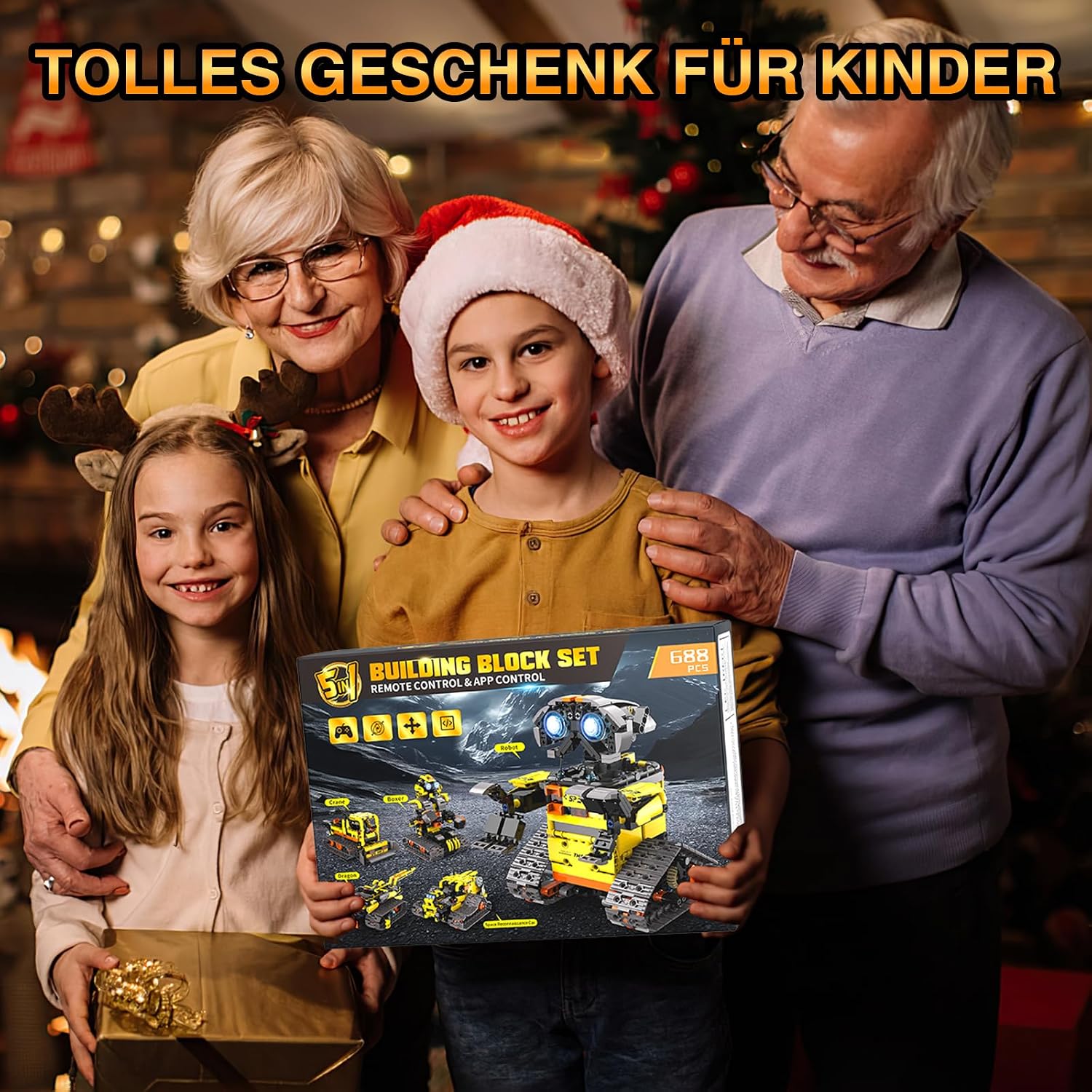 Thumbnail 6 de Technic Roboter Bauspielzeug 688PCS
