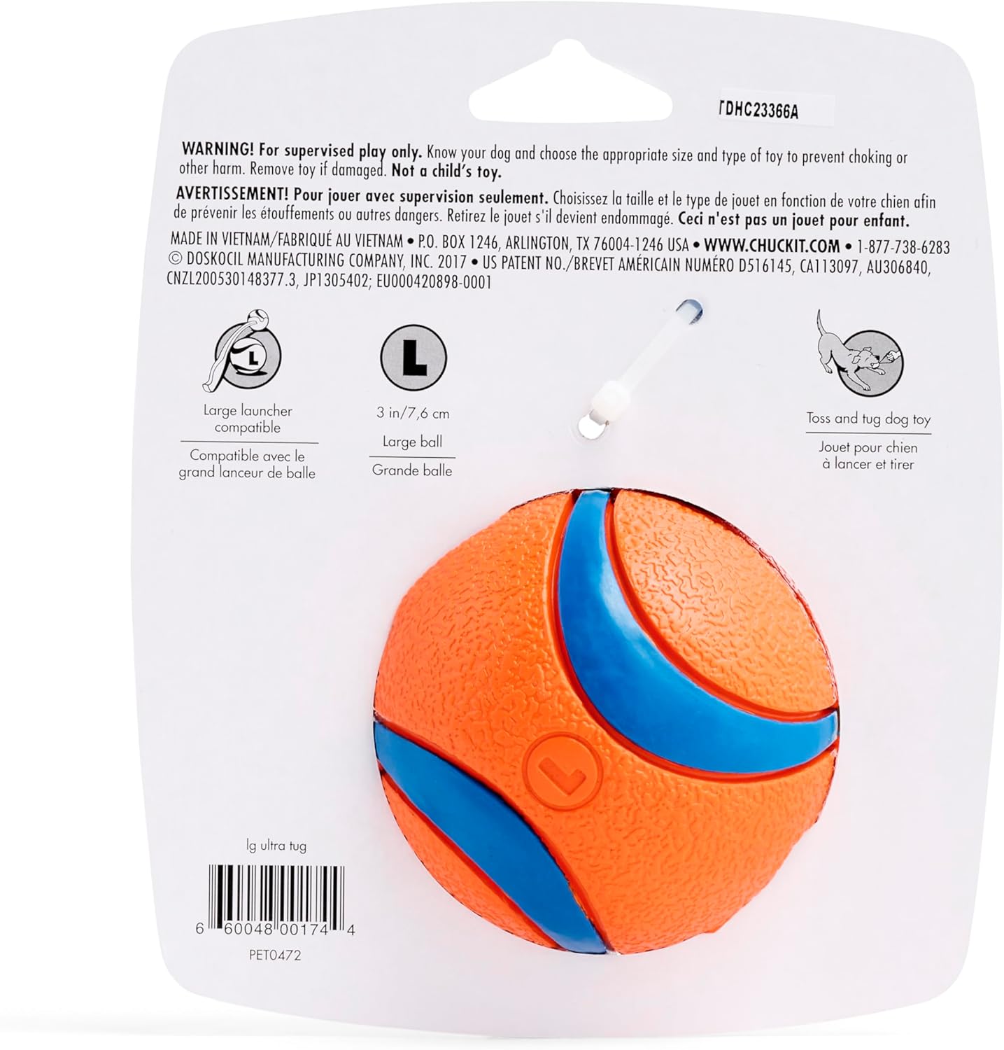 Thumbnail 5 de Chuckit! Ultra Tug L pelota para perros