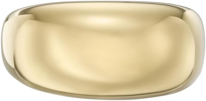 Thumbnail 3 de FOSSIL Bagues en acier inoxydable doré à bande pour femmes