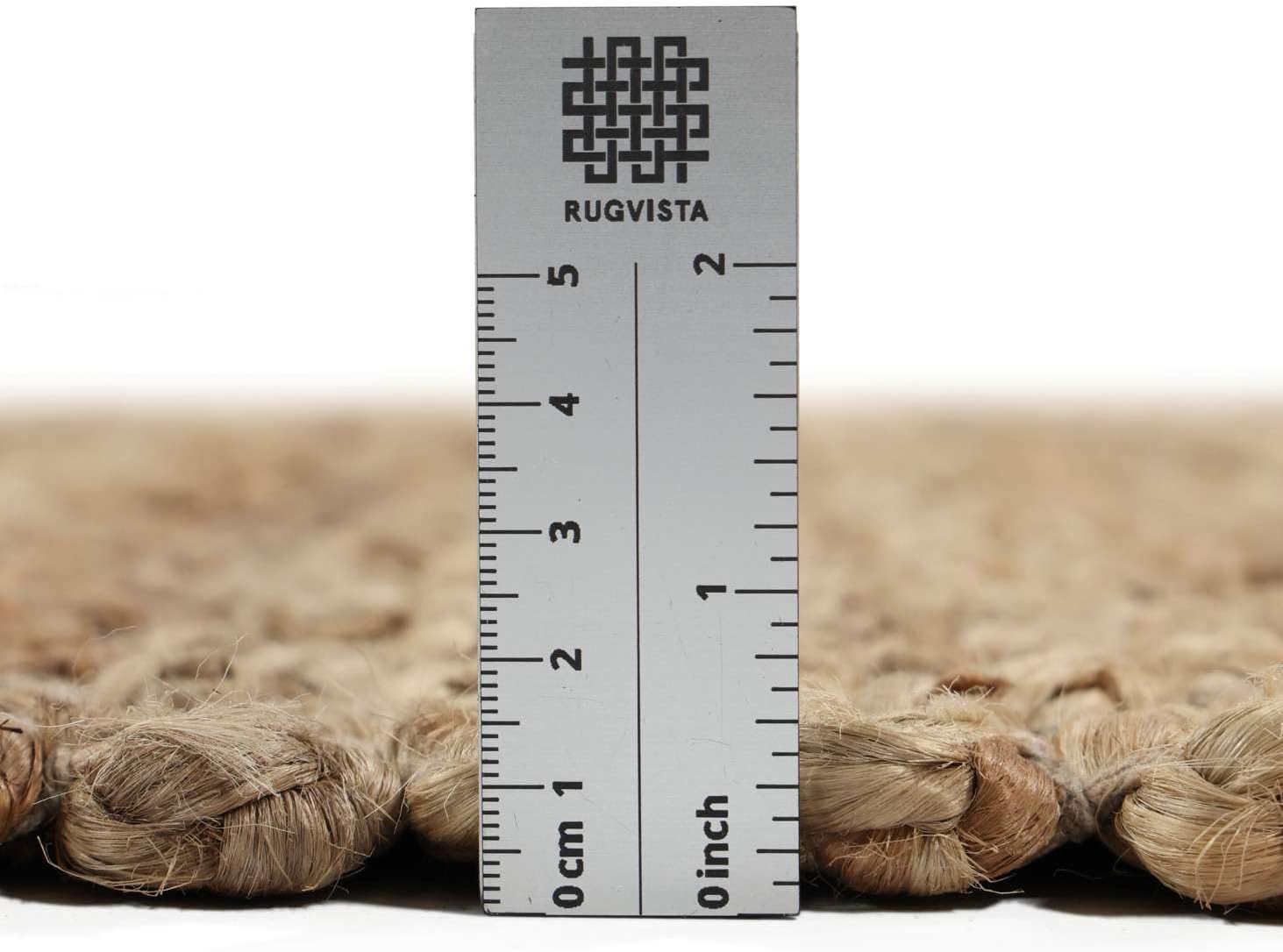 Thumbnail 5 de RugVista Siri Jute Rug, 250 x 350 cm, Beige/Cream White, Medium Pile