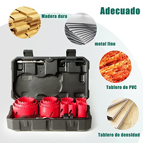 Thumbnail 4 de HYCHIKA Set de 17 Piezas de Sierras Bimetálicas 🔧