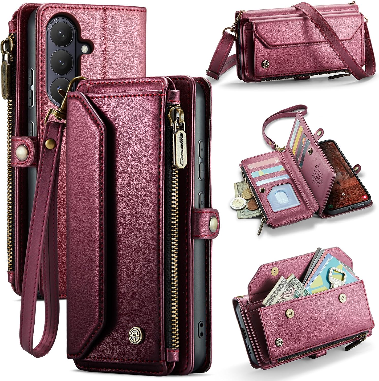 Detalle de WAWZ wallet case for Samsung Galaxy S26