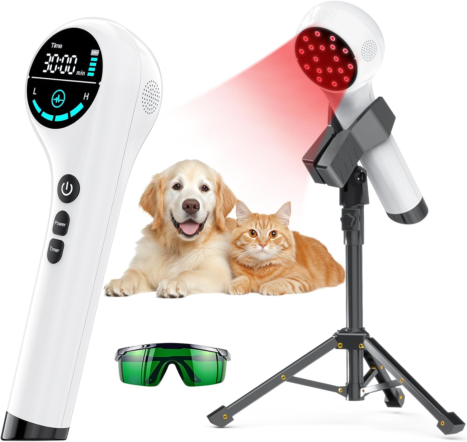 Detalle de Red Light Therapy Wand 808/660nm