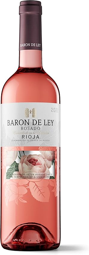 Detalle de Baron De Ley Rosado 🍷 - Vino Fresco y Afrutado, 6 Botellas