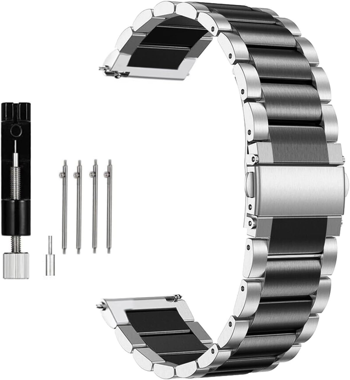 Detalle de Triblanc Stainless Steel Watch Strap 18mm 22mm