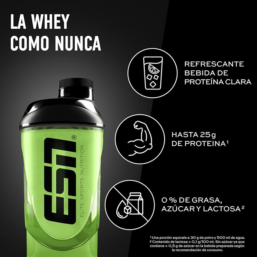 Thumbnail 1 de ESN ISOCLEAR Whey Isolate 908 g Manzana verde 💊