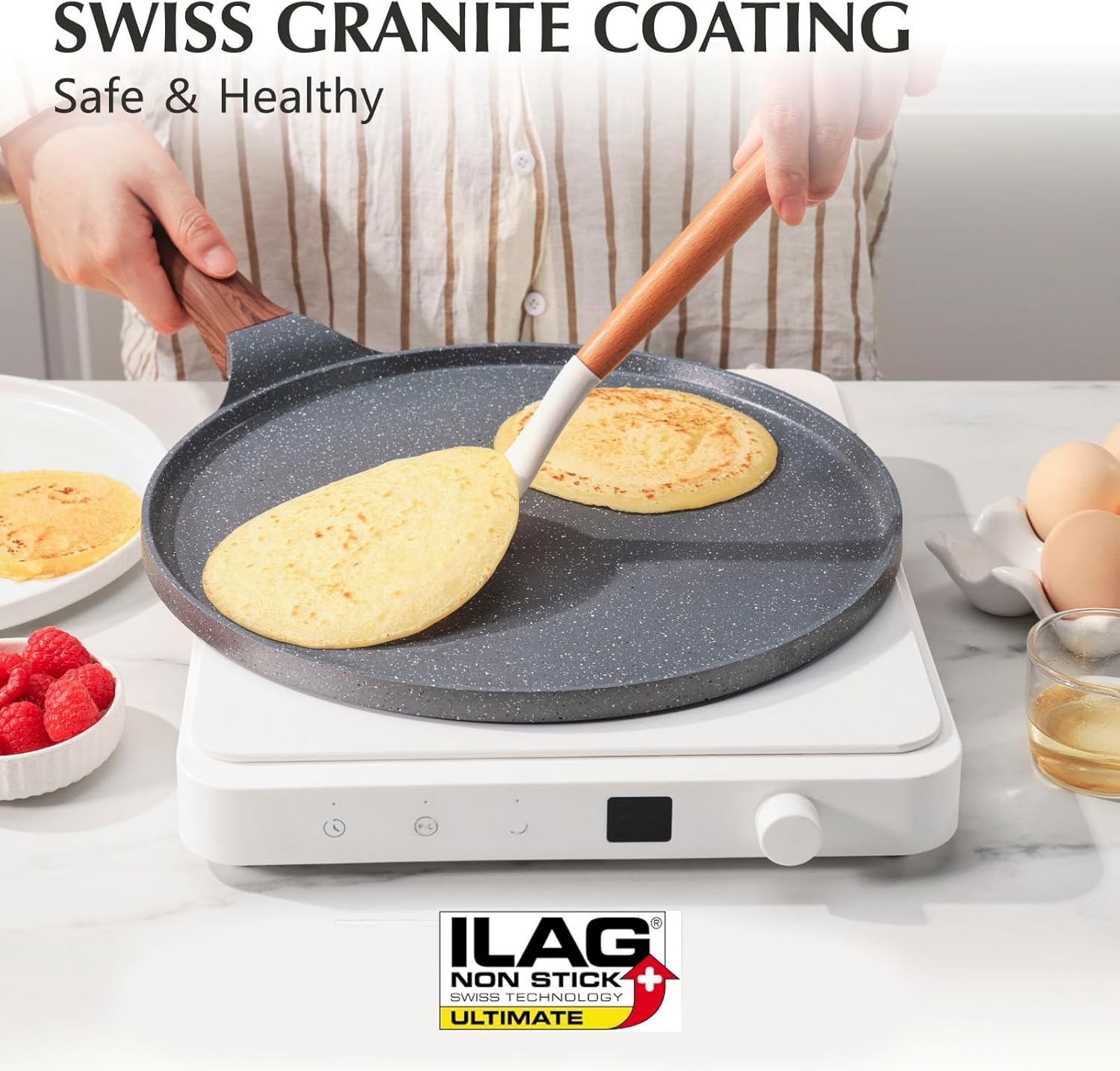 Thumbnail 1 de SENSARTE Nonstick Crepe Pan 12-Inch